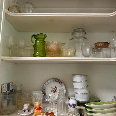 CONTENTS OF 5 CABINETS LOT