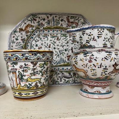 PORTUGAL POTTERY LOT