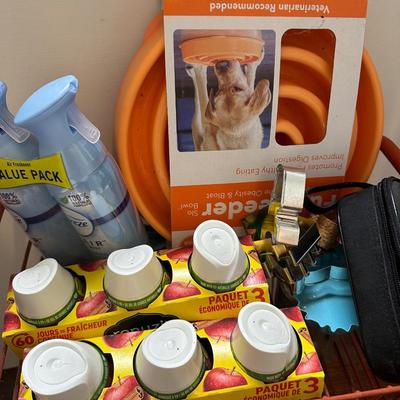 ROLLING CART WITH CONTENTS