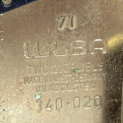 Vintage WUBA Warmink Mantle Clock No Key