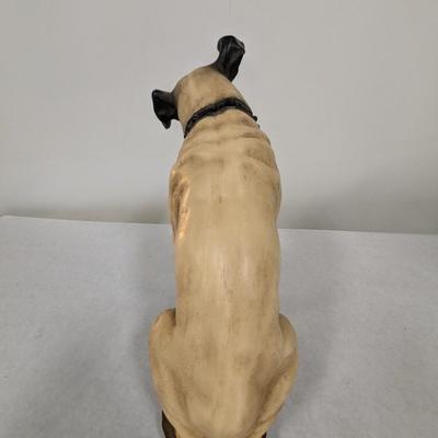 Vintage RCA Victor Ceramic Chalk Ware Dog