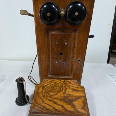 Vintage Wall Mount Telephone Unit
