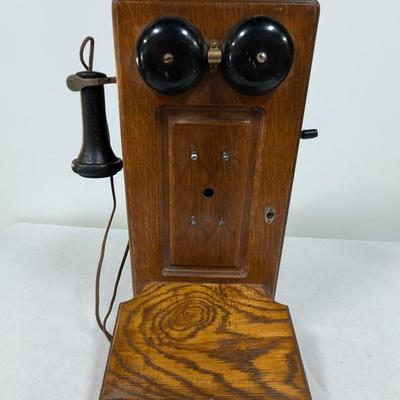 Vintage Wall Mount Telephone Unit