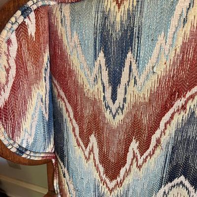 Wood & Fabric Armchair (PB-MK)
