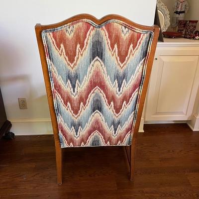 Wood & Fabric Armchair (PB-MK)