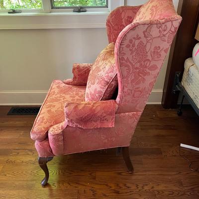 Matching Fabric Wing-backed Chairs (PB-MK)