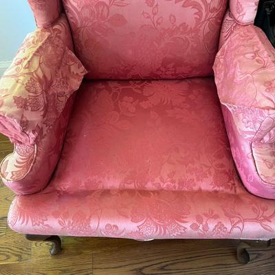 Matching Fabric Wing-backed Chairs (PB-MK)