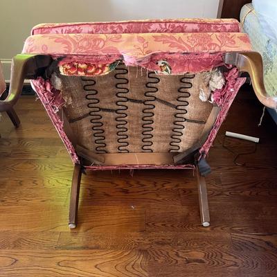 Matching Fabric Wing-backed Chairs (PB-MK)