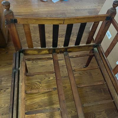 Wooden Child’s Bed (PB-MK)