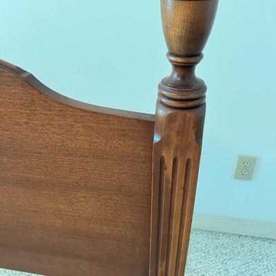 Two Wooden Twin Bedframes (BB-MK)