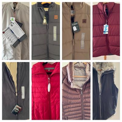 Lot NWT New w Tags High End Women's Vests