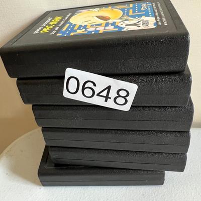 6 Atari Games Untested + Atari Manual