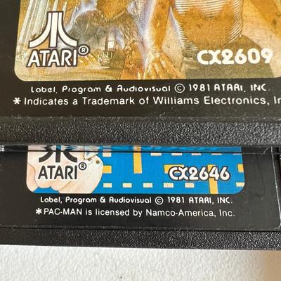 6 Atari Games Untested + Atari Manual