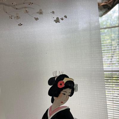 Vintage 674Japanese Scroll Painting