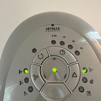 Seville Classics UltraSlimline Oscillating Tower Fan w Remote