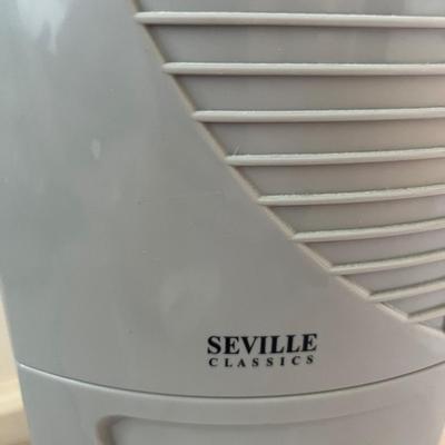 Seville Classics UltraSlimline Oscillating Tower Fan w Remote