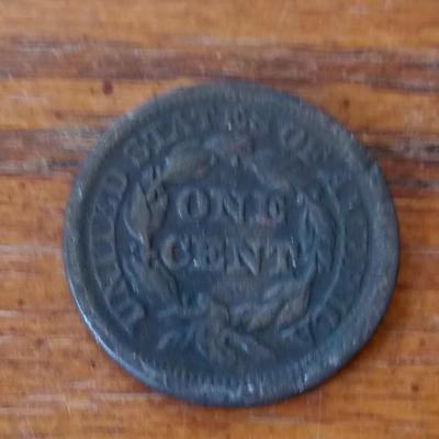 LOT 55 1847 LARGE CENT