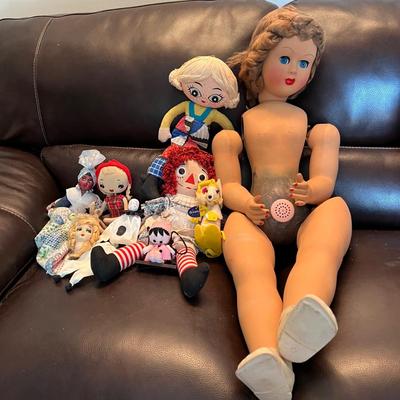 Vintage Collectible Toy Doll Lot