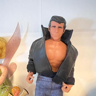 Vintage Kids Toy Doll Game Lot