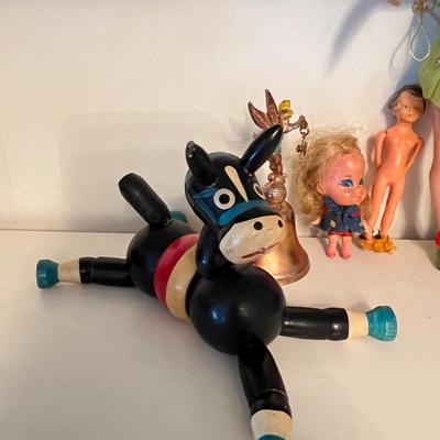 Vintage Kids Toy Doll Game Lot