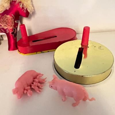 Vintage Kids Toy Doll Game Lot