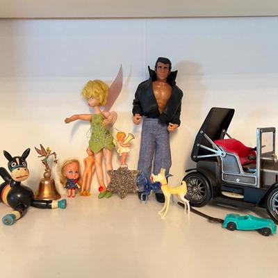 Vintage Kids Toy Doll Game Lot