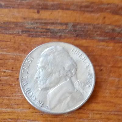 LOT 59 1945-D SILVER JEFFERSON NICKEL