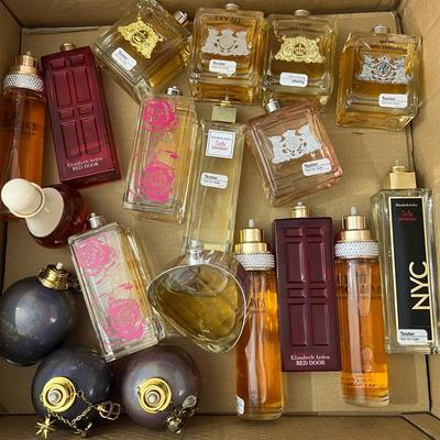 Big Lot Perfumes - Bottles Missing Nozzles, Bottles Very Full