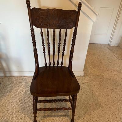 Wood Spindle Chair (BD-MK)
