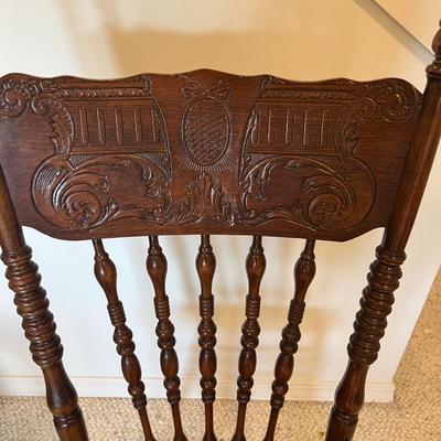 Wood Spindle Chair (BD-MK)