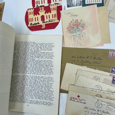 1940's Letters & Keepsakes of Engineer