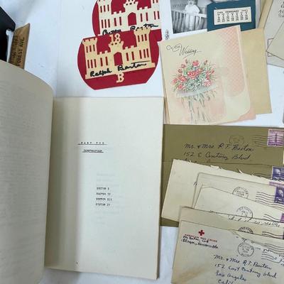 1940's Letters & Keepsakes of Engineer