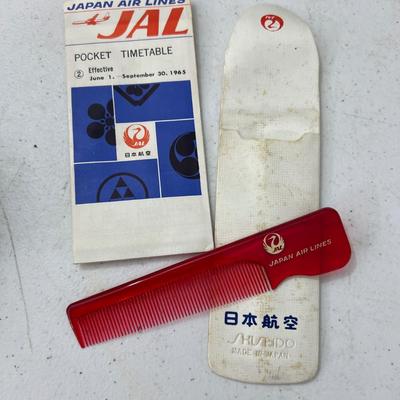 Vintage Japanese Japan Airline JAL Lot Pilot Hats Pin