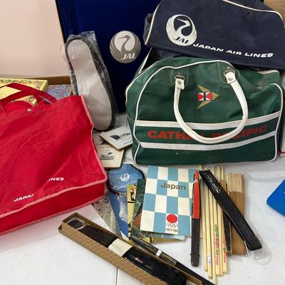 Vintage Japanese Japan Airline JAL Lot Pilot Hats Pin