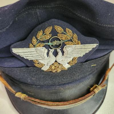 Vintage Japanese Japan Airline JAL Lot Pilot Hats Pin