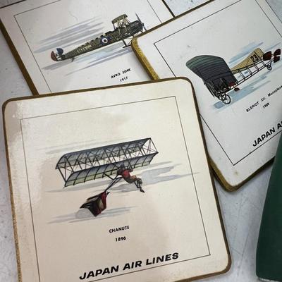 Vintage Japanese Japan Airline JAL Lot Pilot Hats Pin