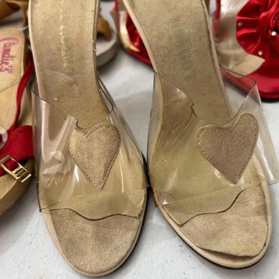 8 Pairs Vintage Women’s Shoes Heels
