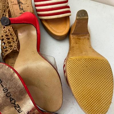 8 Pairs Vintage Women’s Shoes Heels