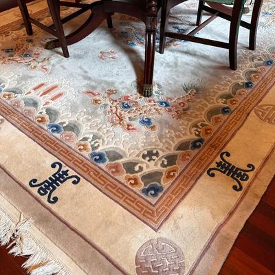 ROYAL RUG CO ~ Pure Wool Rug ~ 8 x 10 ~ Peking ~ *Read Details