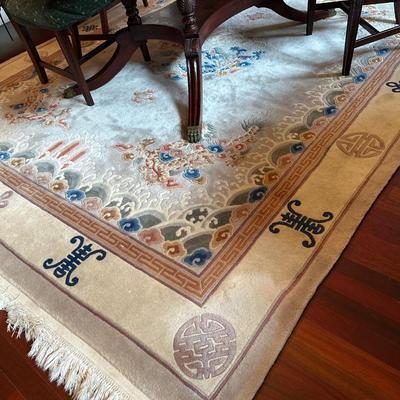 ROYAL RUG CO ~ Pure Wool Rug ~ 8 x 10 ~ Peking ~ *Read Details