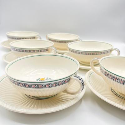 WEDGEWOOD ~ Trentham Red ~ 3 Piece Service For 6 ~ 4 Serving Pieces ~*Read Details