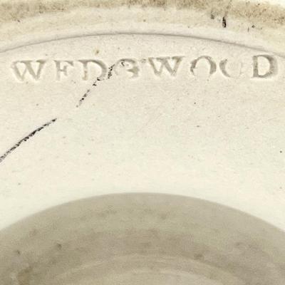 WEDGEWOOD ~ 8” Cobalt Blue Jasperware Cameo Vase
