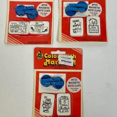 Color with Markers Refrigerator Magnets Kits
