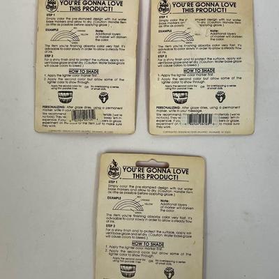 Color with Markers Refrigerator Magnets Kits