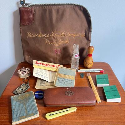 Attic Collectors Lot - Advertising, Pepsi, Seagram's 7