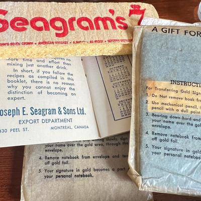 Attic Collectors Lot - Advertising, Pepsi, Seagram's 7