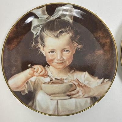 Collector Plates: Cornflake Girl and Cornflake Boy