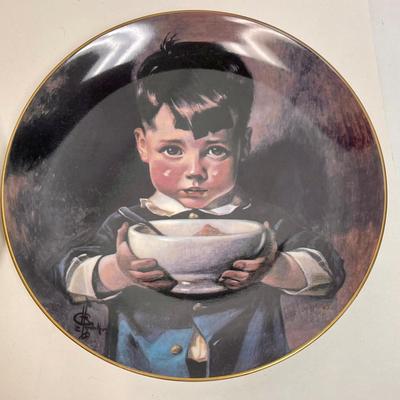Collector Plates: Cornflake Girl and Cornflake Boy