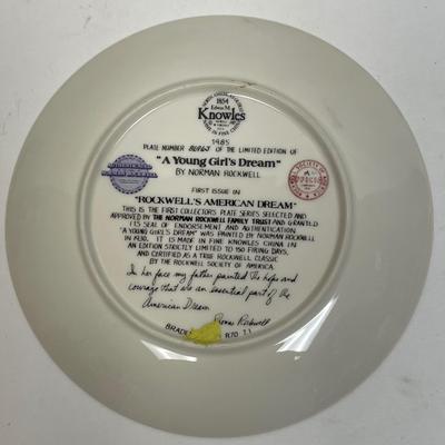 Norman Rockwell Collector Plates