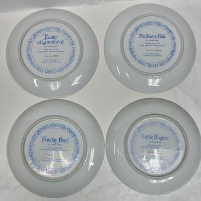 Collector Plate Lot with Certificates